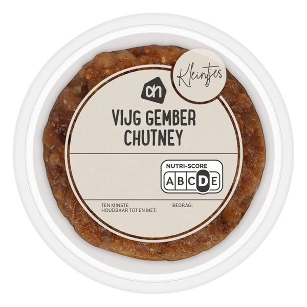 Vijg gember chutney kleintjes