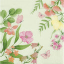 Servet veldbloemen 24x24cm