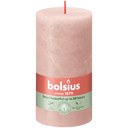 Bolsius Rustieke kaars 13cm misty pink