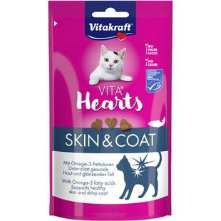 Vitakraft Vita hearts huid & vacht zalm