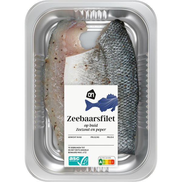 Zeebaarsfilet zeezout peper