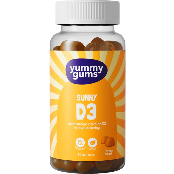 Yummygums Sunny D3 citroensmaak