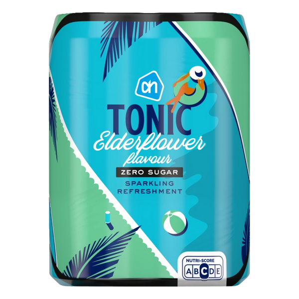 Tonic elderflower flavour zero 4-pack