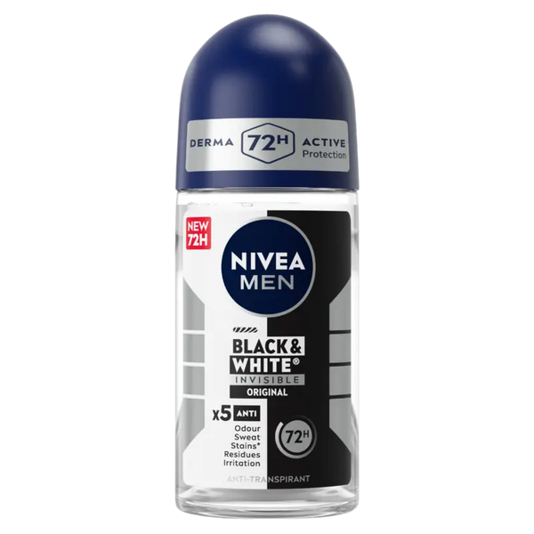 NIVEA Men black and white original roller