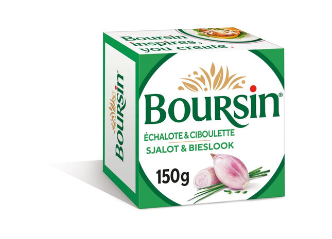Boursin Sjalot & bieslook