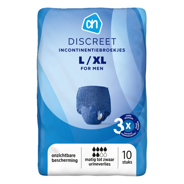 Incontinentie broekjes men maat L-XL