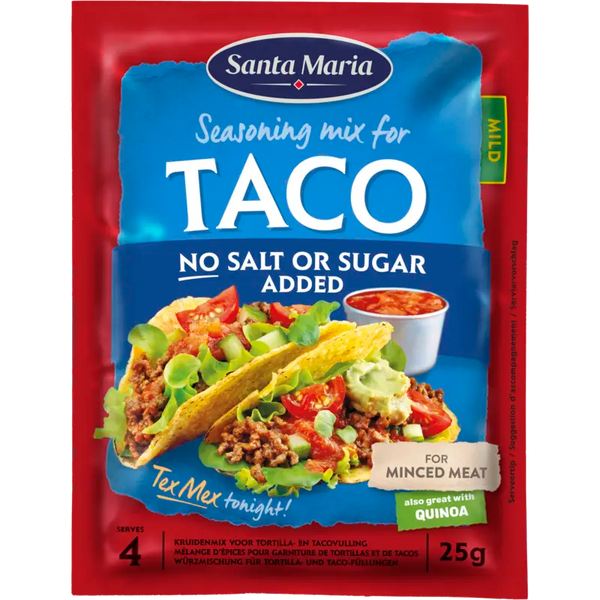 Santa Maria Taco seasoning mix no salt or sugar