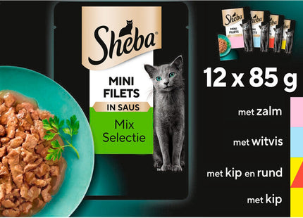 Sheba Mini filet in saus