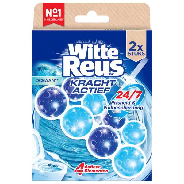 Witte Reus Toiletblok kracht actief oceaan