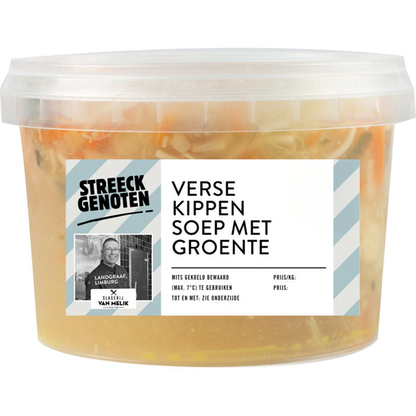 Streeckgenoten Kippensoep met groente