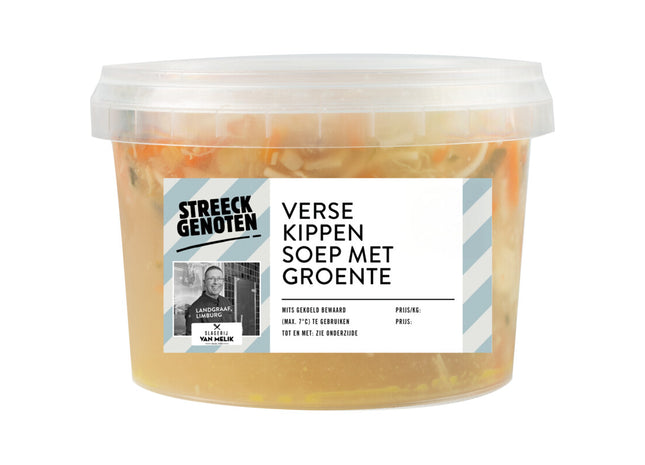 Streeckgenoten Kippensoep met groente
