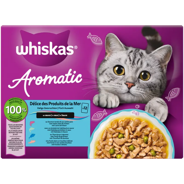 Whiskas Aromatische köstliche Meeresfrüchte in Soße