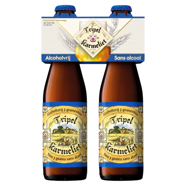 Tripel Karmeliet Alkoholfrei 3-Korn-Bier 4er-Pack