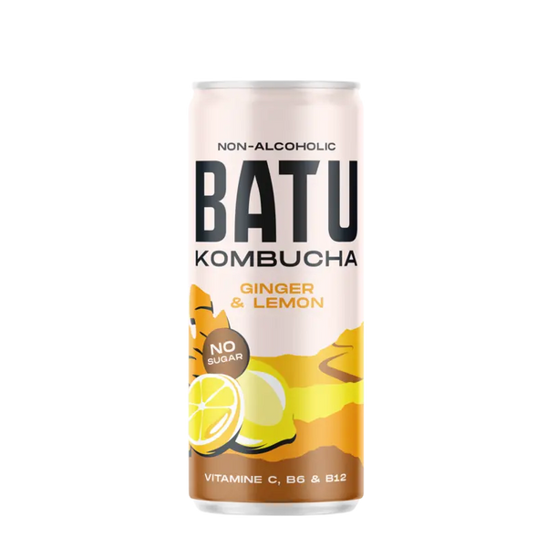 Batu Kombucha ginger & lemon