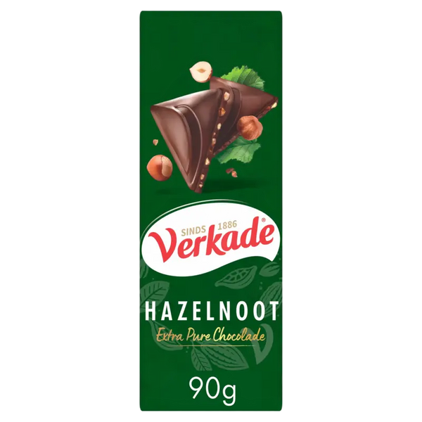 Verkade Specials hazelnut extra dark chocolate