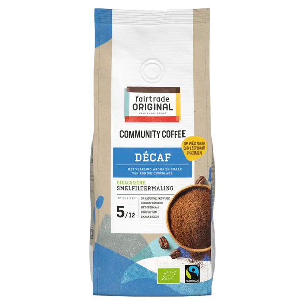 Fairtrade Original Gemeinschaftskaffee entkoffeiniert Schnellfilter