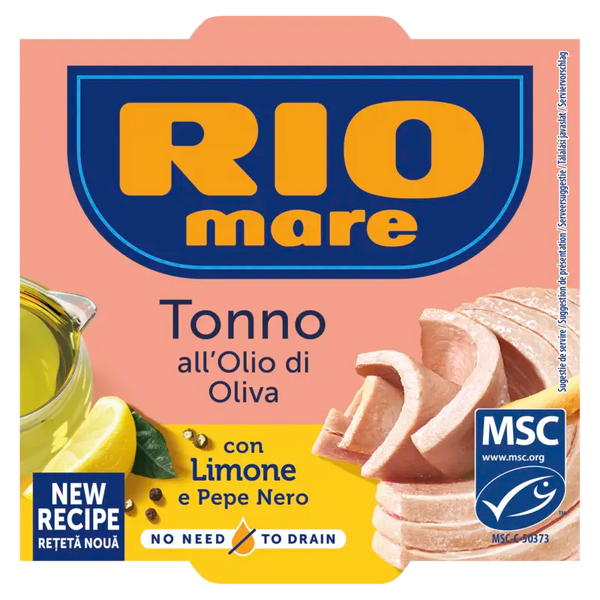 Rio Mare Tuna lemon and black pepper