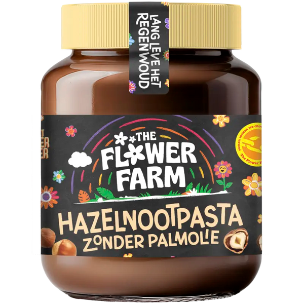 Flower Farm Hazelnootpasta zonder palmolie