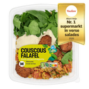 Lunch salad couscous falafel