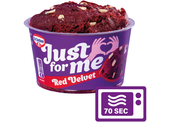 Dr. Oetker Just for me red velvet mini cake
