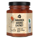 Rhubarb strawberry chutney
