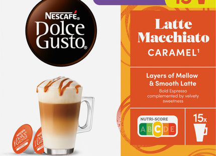 Nescafé Dolce Gusto Latte macchiatio caramel capsules
