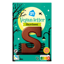 Vegan chocolate letter hazelnut