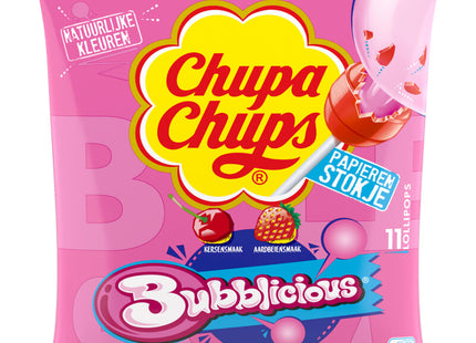 Chupa Chups Bubblicious gum lollipop