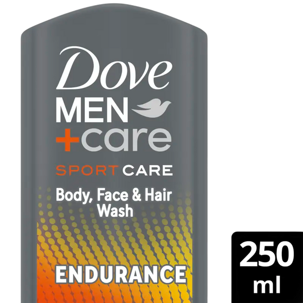 Dove Sport Ausdauer Körper-, Gesichts- und Haarwaschmittel