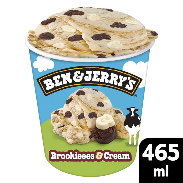 Ben & Jerry's Brookieees and cream