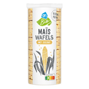Biologische Maiswaffeln mit Meersalz