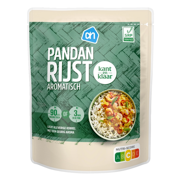 Ready-made pandan rice