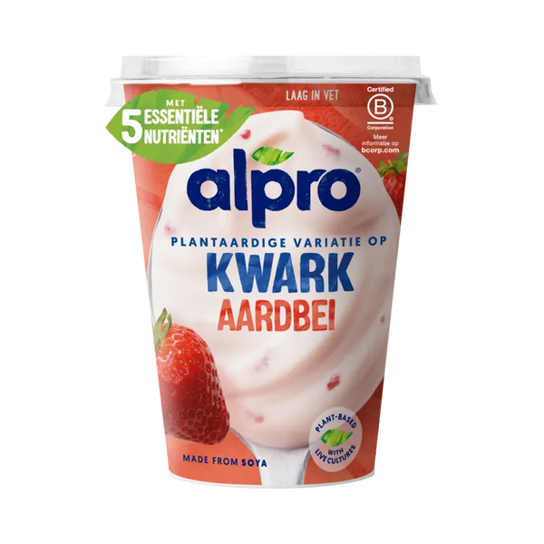 Alpro Pflanzliche Alternative zu Quark Erdbeere
