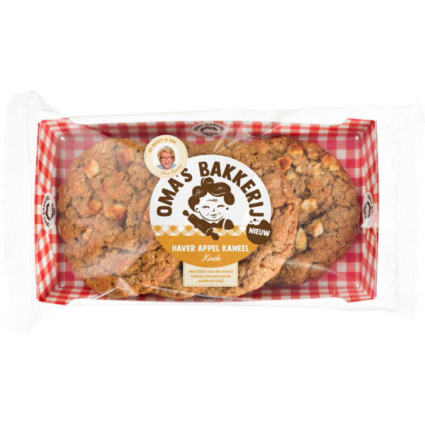 Oma's Bakkerij Haverkoek appel kaneel