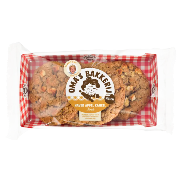 Oma's Bakkerij Haverkoek appel kaneel