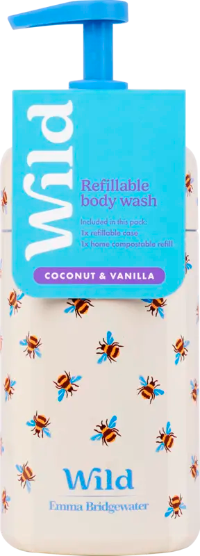 Wild Kokosnuss & Vanille Duschgel-Nachfüllpack