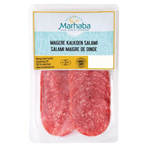 Marhaba Magere kalkoen salami