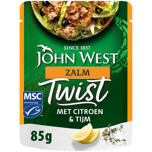 John West Twist zalm met citroen & tijm