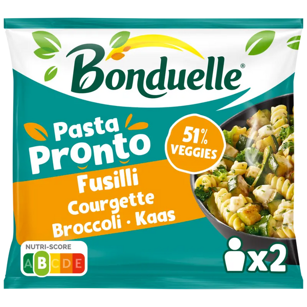 Bonduelle Pasta pronto fusilli zucchini broccoli