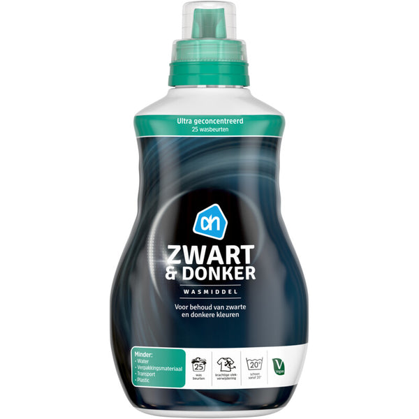 Waschmittel schwarz