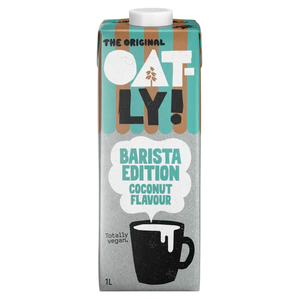 Oatly! Barista edition coconut flavour