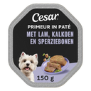 Cesar Primeur in pat lam en kalkoen