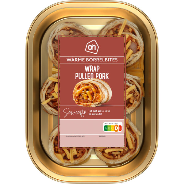 Wrap pulled pork