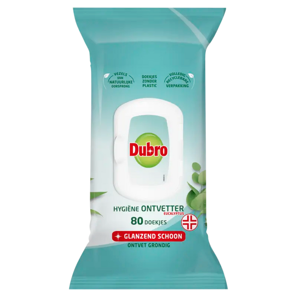 Dubro Hygiene-Entfetter-Tücher Eukalyptus