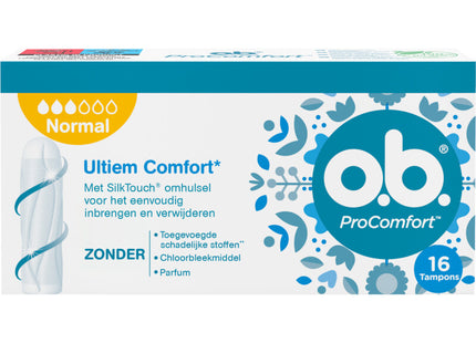 ob ProComfort Tampons normal