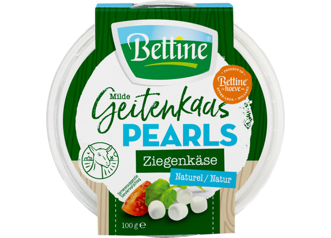 Bettine Milde geitenkaas pearls naturel