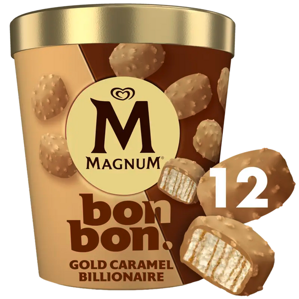 Magnum Bonbon Gold Caramel Billionaire
