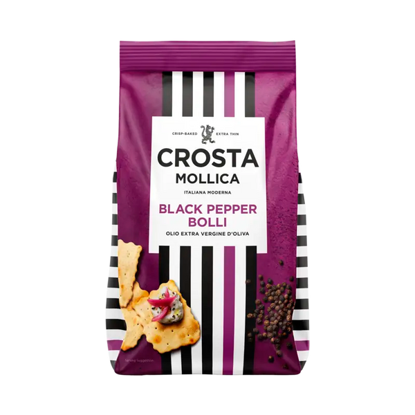 Crosta & Mollica Bolli Cracker schwarzer Pfeffer