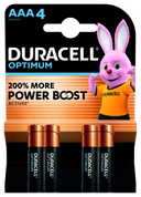 Duracell Optimum AAA-alkaline batterijen LR03