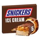 Snickers caramel peanut ice cream bar